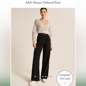 Abercrombie Sloane Tailored Pant  - SHORT
